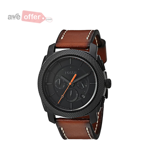 Fossil Men's Brown Chronograph Watch Aweoffer