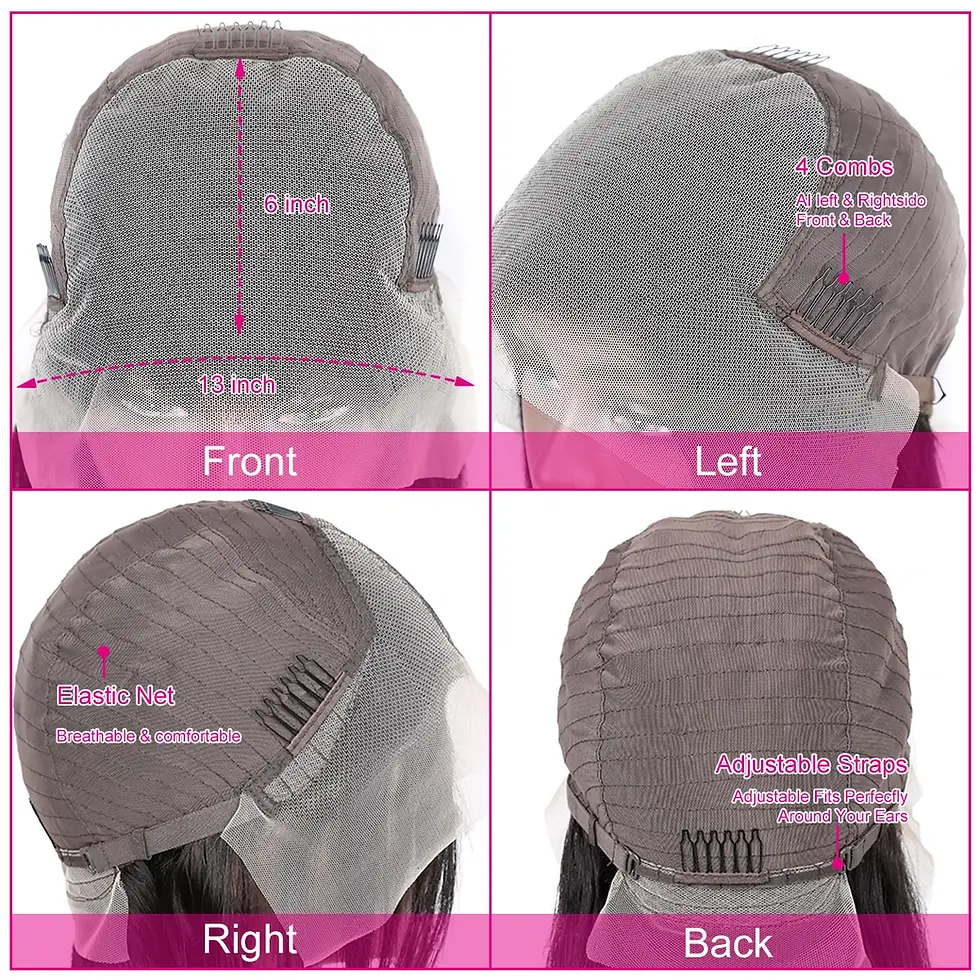 Thumbnail: Deep Wave Frontal Lace Front Human Hair Wigs for Women