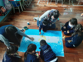 Nos vamos preparando para el día de la Bandera