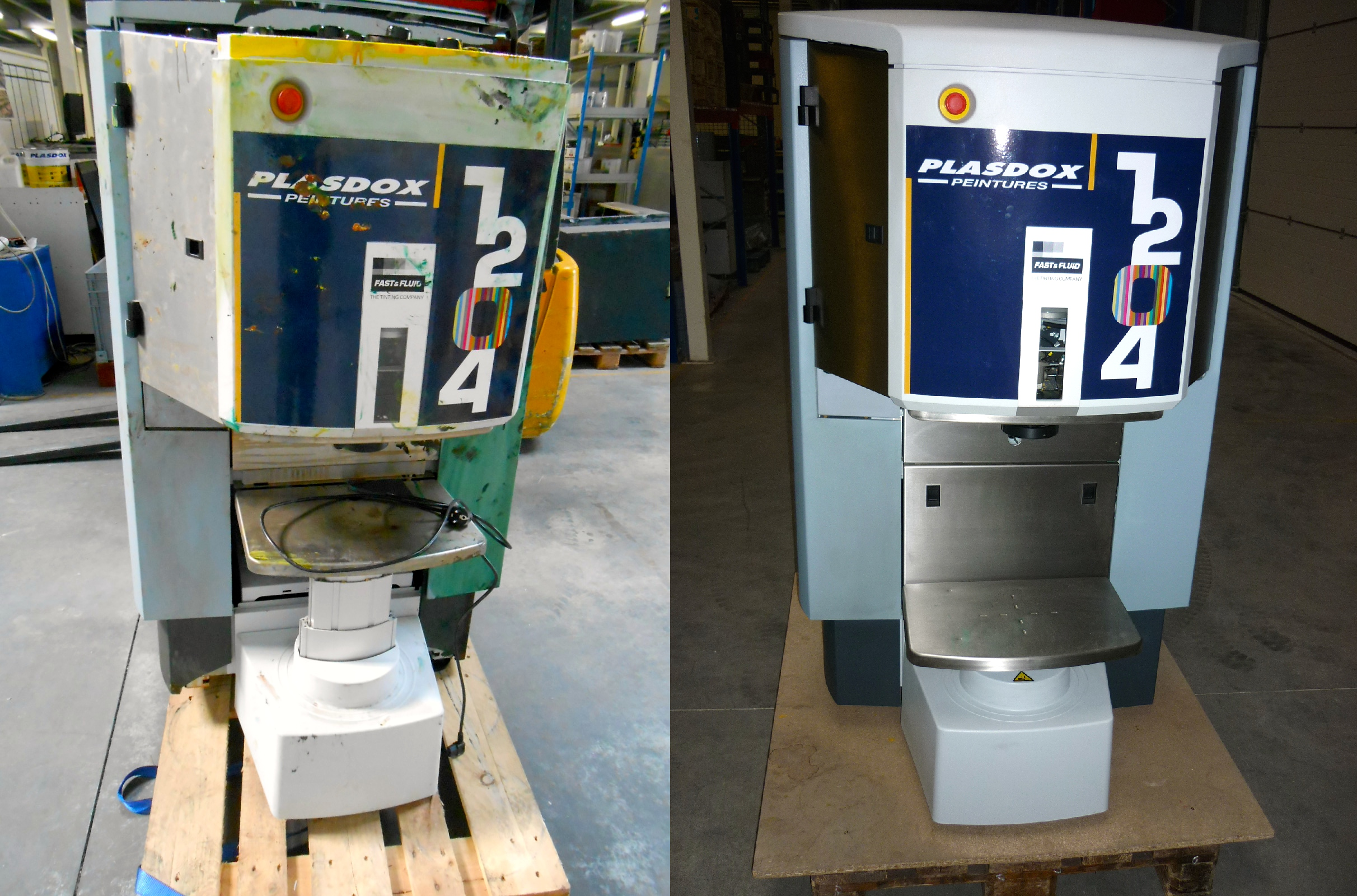 Reconditionnement machine