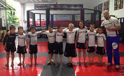 Kids BJJ Training in Massachusetts