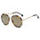 Thumbnail: FARMINDALE | CA13 - Polarized Circle Round Brow-Bar Fashion Sunglasses