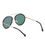 Thumbnail: FARMINDALE | CA13 - Polarized Circle Round Brow-Bar Fashion Sunglasses