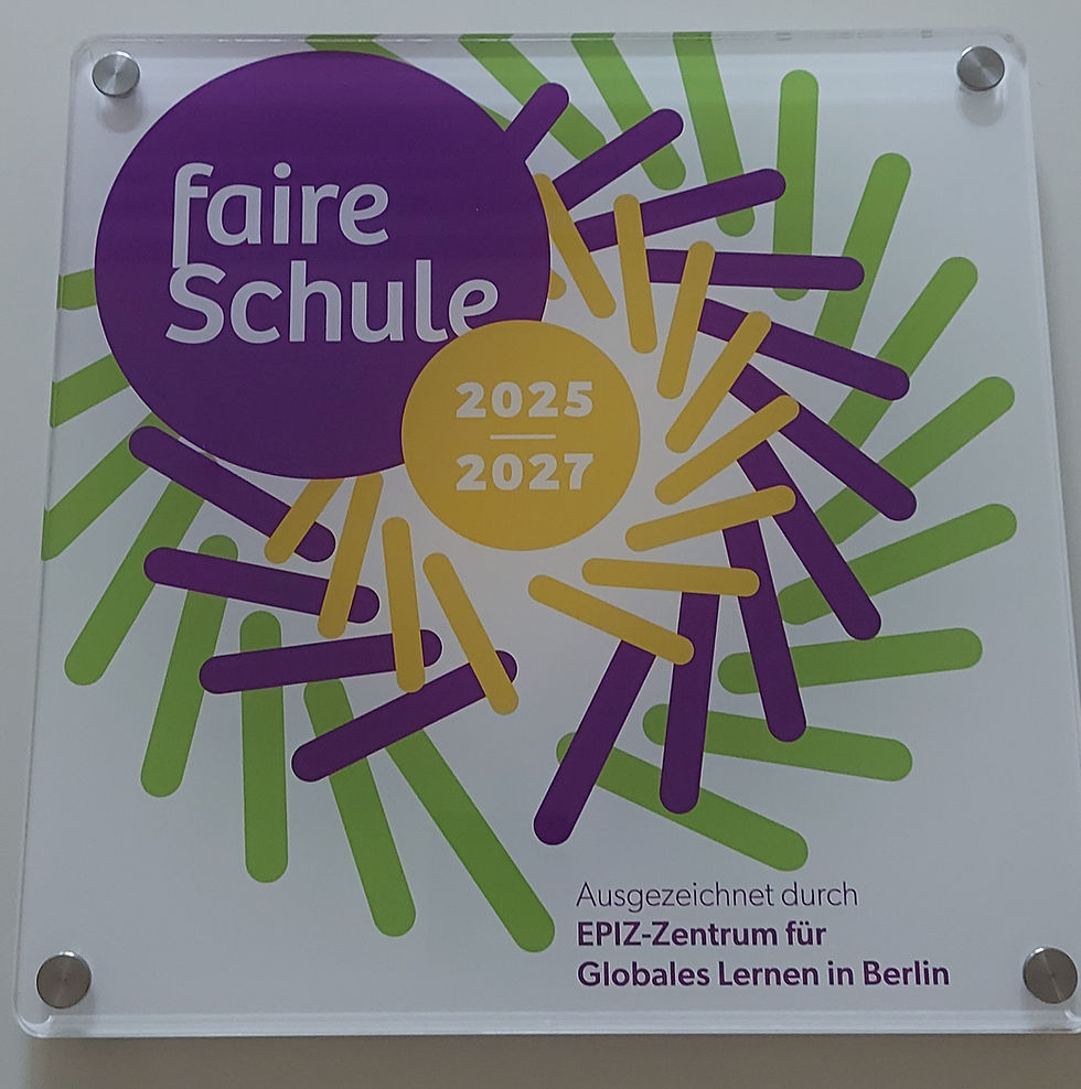 Erneut ausgezeichnet: HBS ist Faire Schule 2025