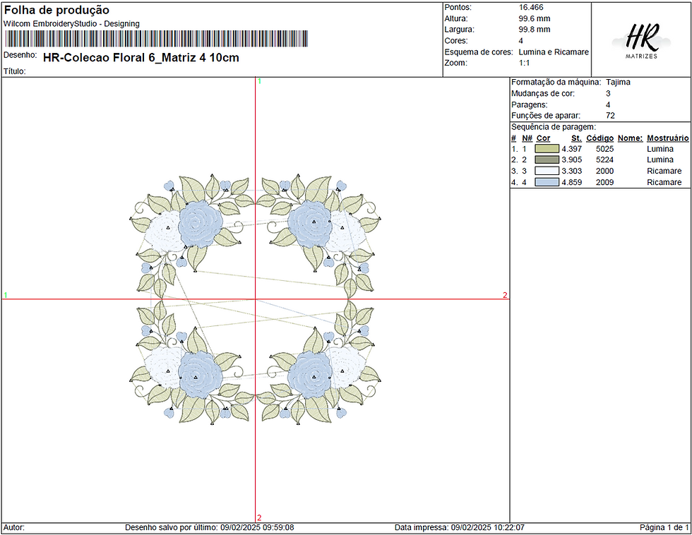 Miniatura: HR-Coleção Floral 6 - Rosas