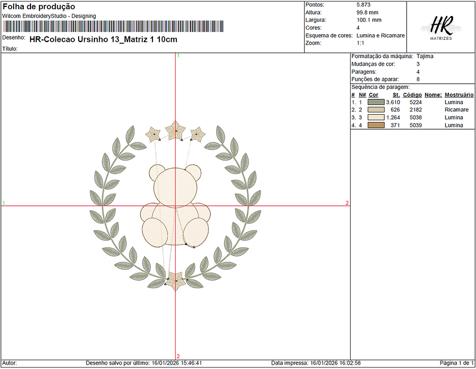 Miniatura: HR-Coleção Ursinho 13