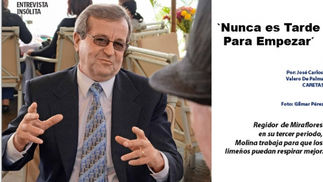 ENTREVISTA A DR. LUIS MOLINA (Caretas)