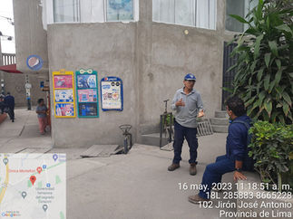 Retiro de cisterna de la Municipalidad de La Molina