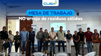 MESA DE TRABAJO: No arrojo de residuos sólidos