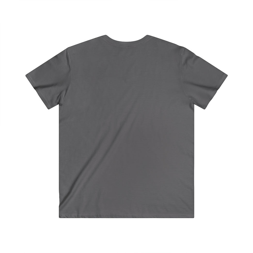 Thumbnail: Men's Fitted V-Neck Short Sleeve Tee