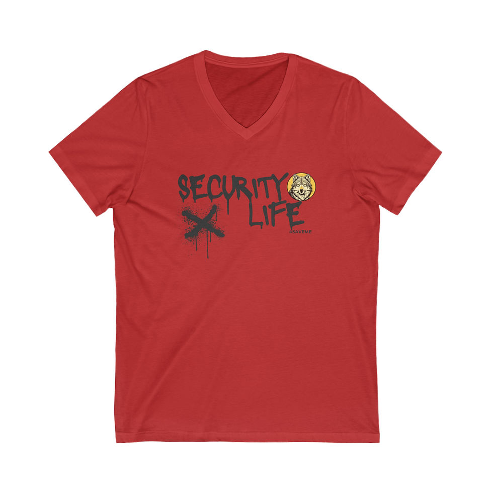 Thumbnail: Unisex Jersey Short Sleeve V-Neck Tee