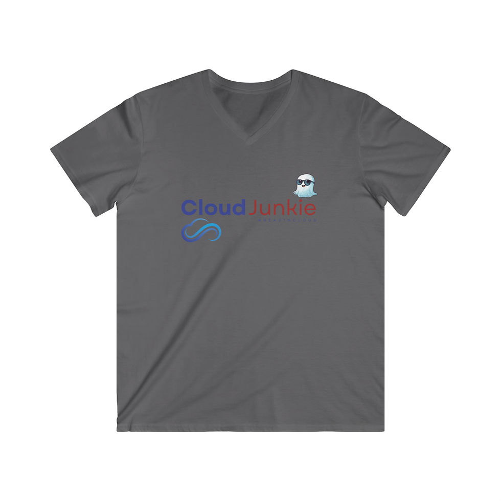 Thumbnail: Men's Fitted V-Neck Short Sleeve Tee