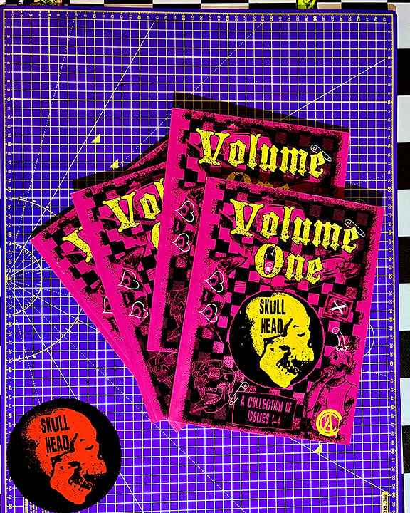 STORE | Skull Head Comic Book