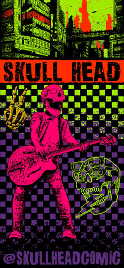 Skull Head Guitar