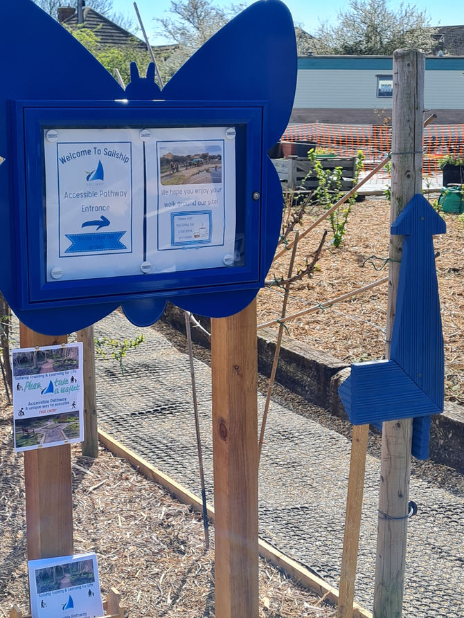 Grand Opening of our accessible pathway!