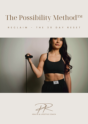 Reclaim - The 30 Day Reset