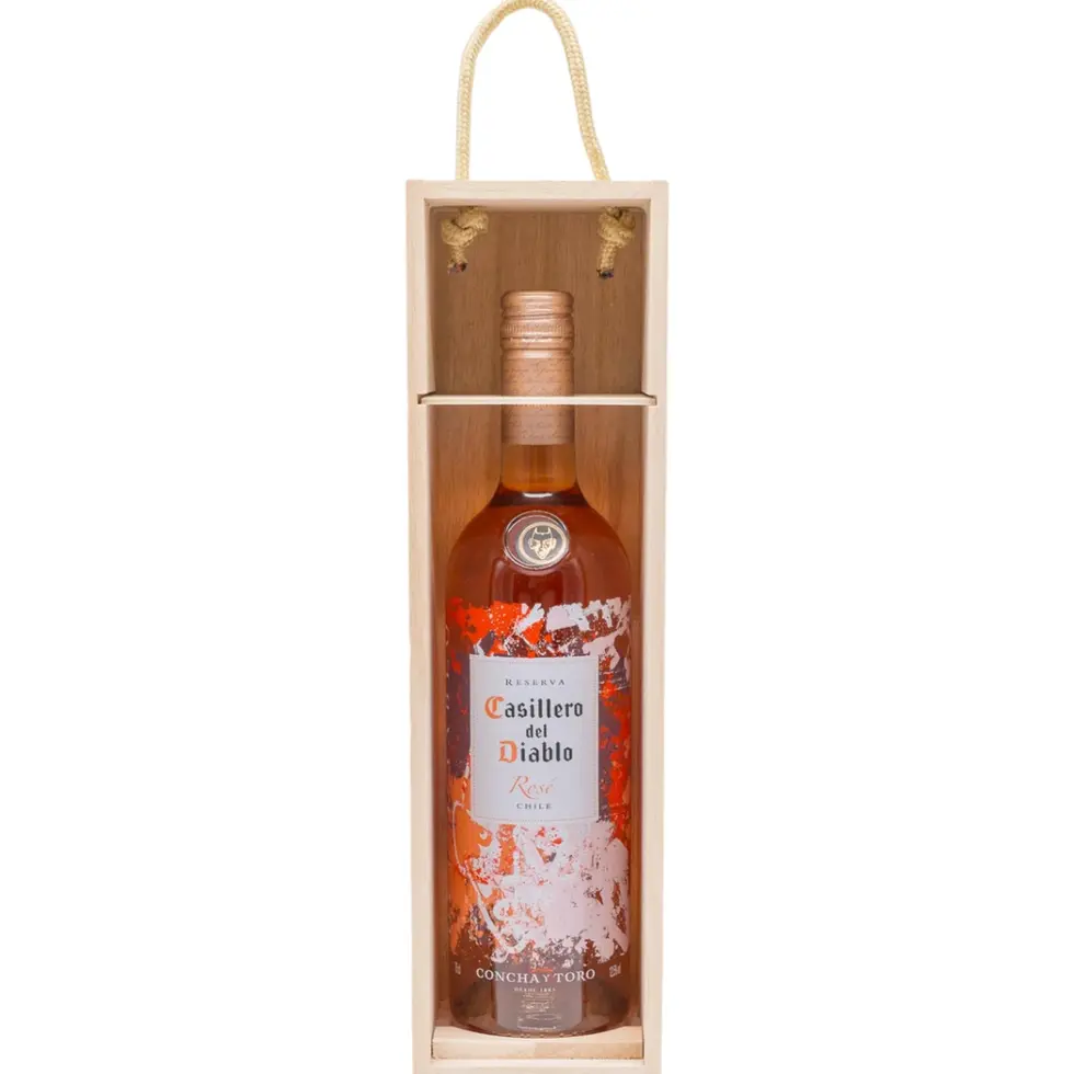 LiZ-e - Houten wijnkist met "Wil jij mijn Peter zijn?" Een origineel wijncadeau voor elke wijnliefhebber - Cadeau - Geschenk