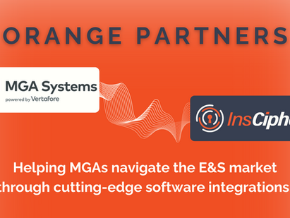 Orange Partners InsCipher and Vertafore Work Together to Help MGAs Manage E&S Taxes