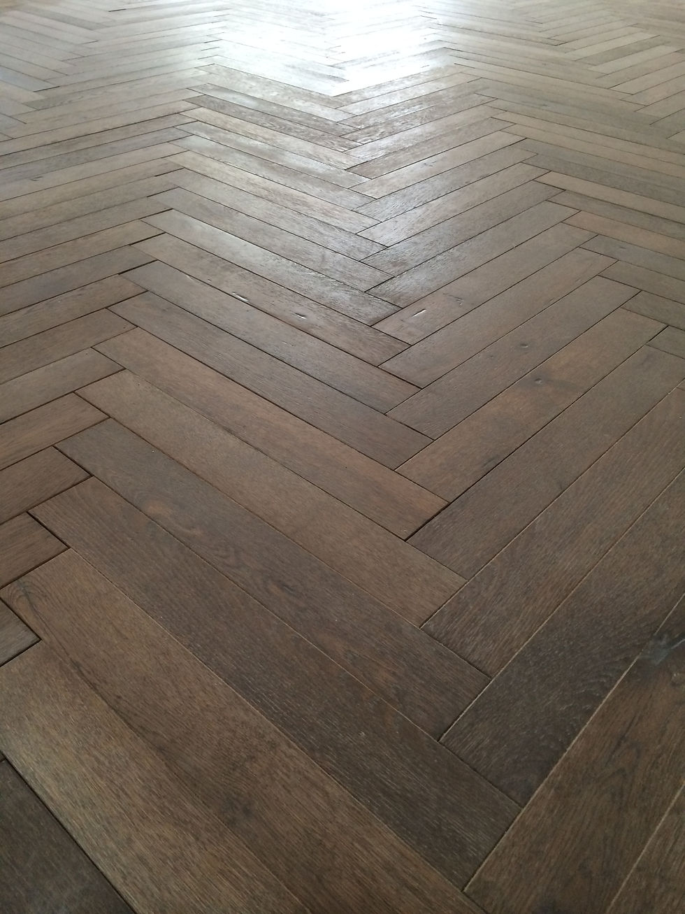 herringbone pattern on floor