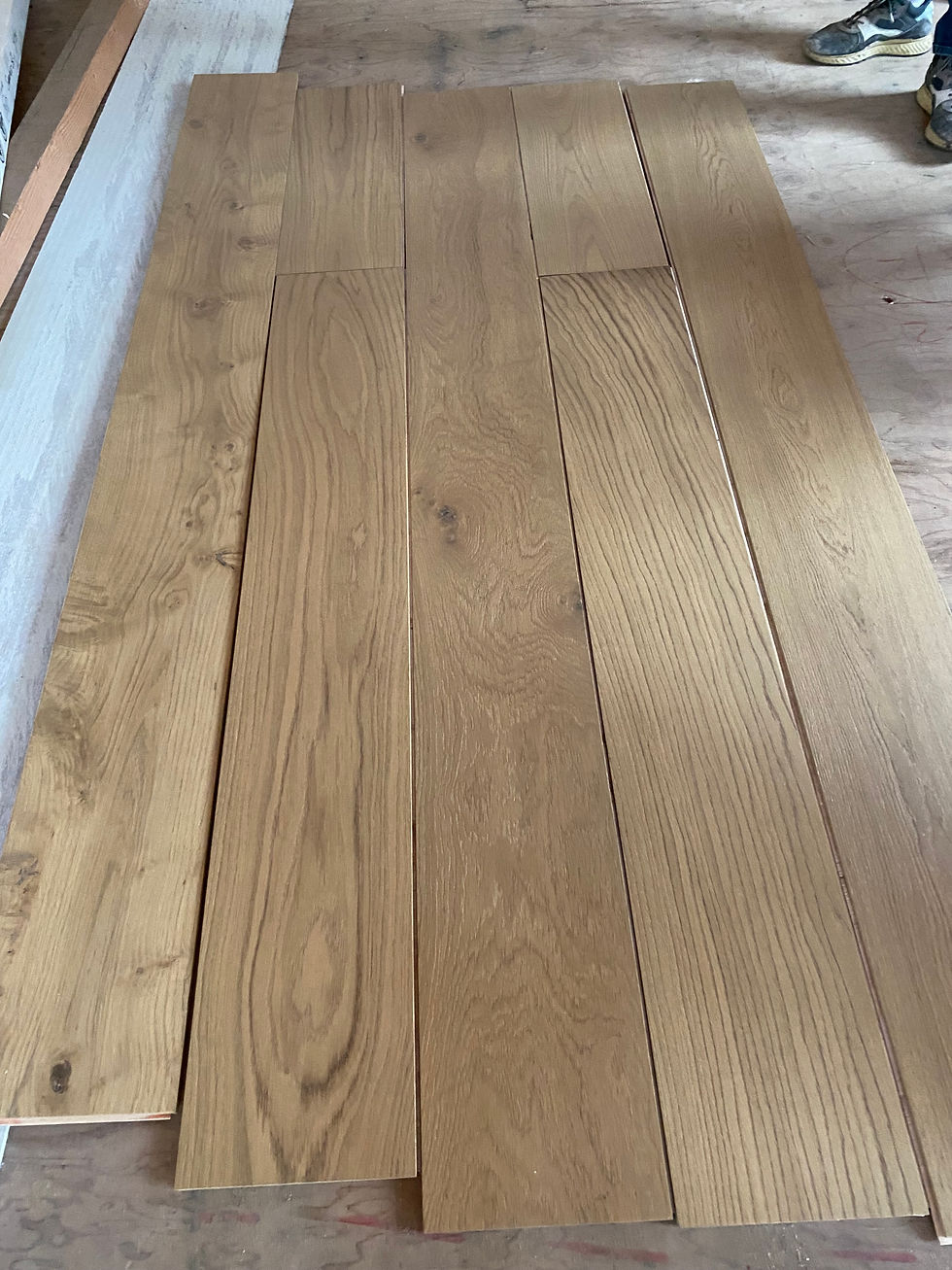 Natural Brown Engineered Hardwood Floors