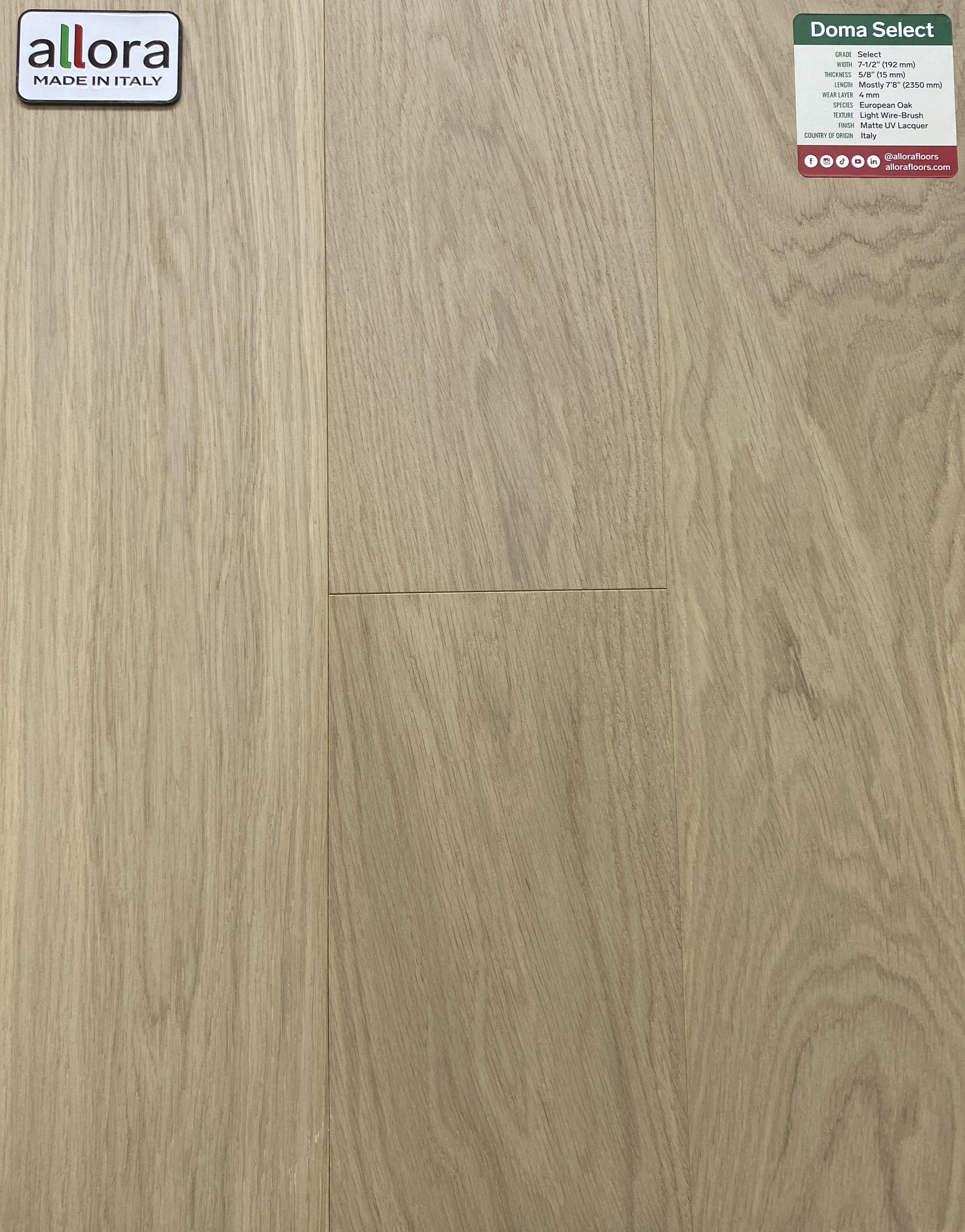 ALLORA DOMA SELECT Engineered Hardwood Flooring
