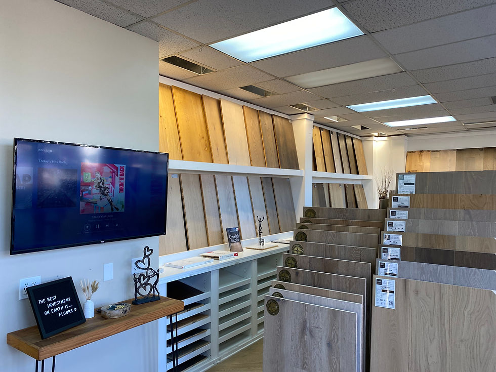 hardwood flooring showroom in Los Angeles