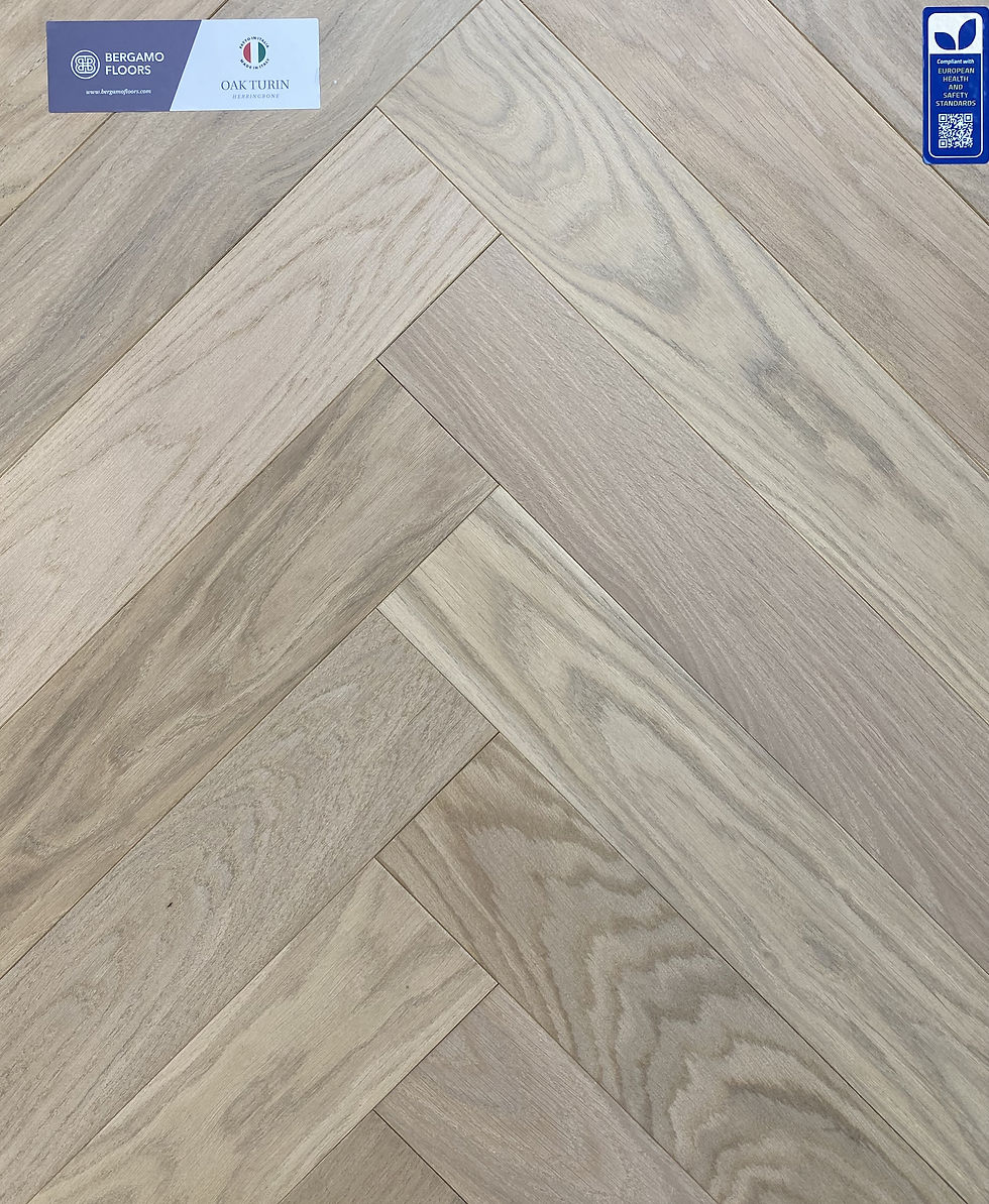 Bergamo Oak Turin Herringbone – Engineered Hardwood Flooring