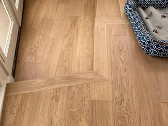 hardwood flooring and stairs