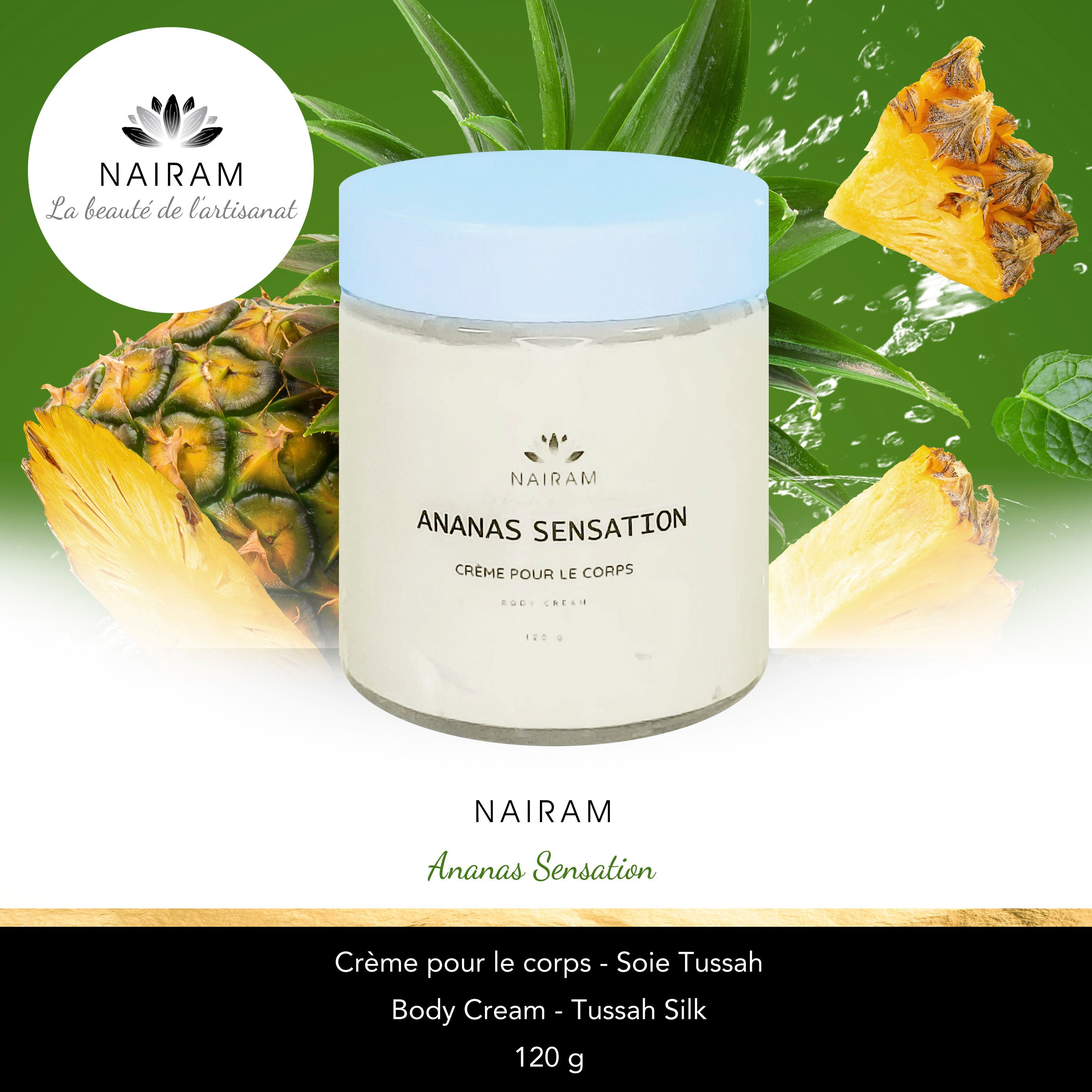 Crème pour le corps - Ananas Sensation