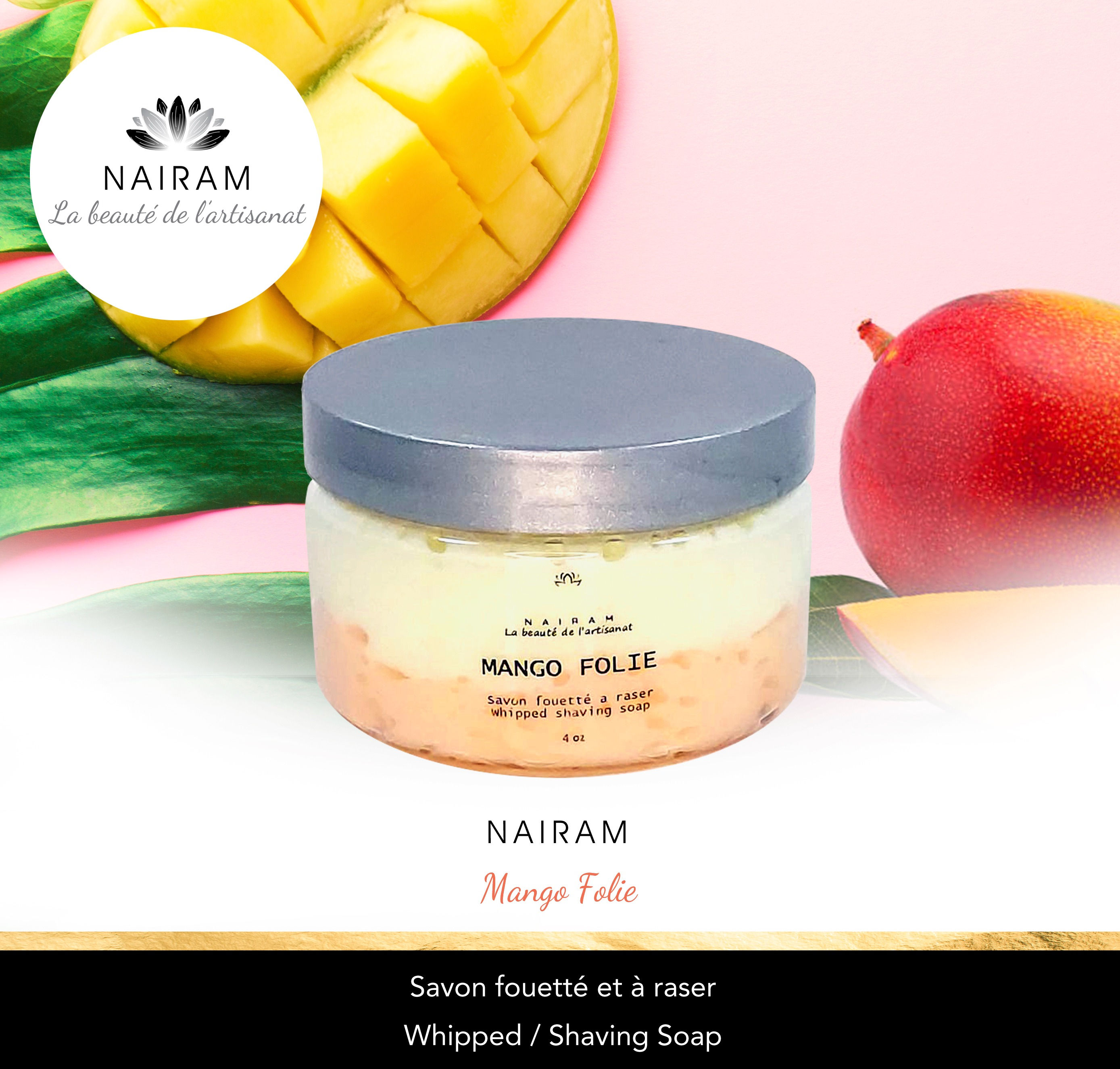 Savon fouetté - Mango Folie