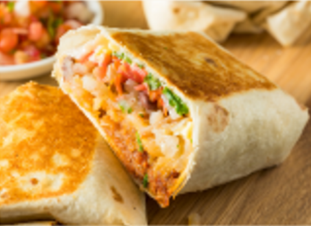 Arranged Food and Objects