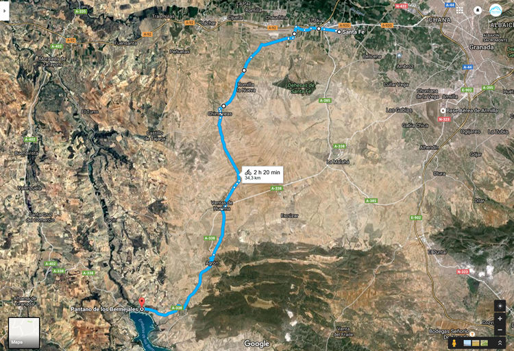 Ruta Pantano de los Bermejales