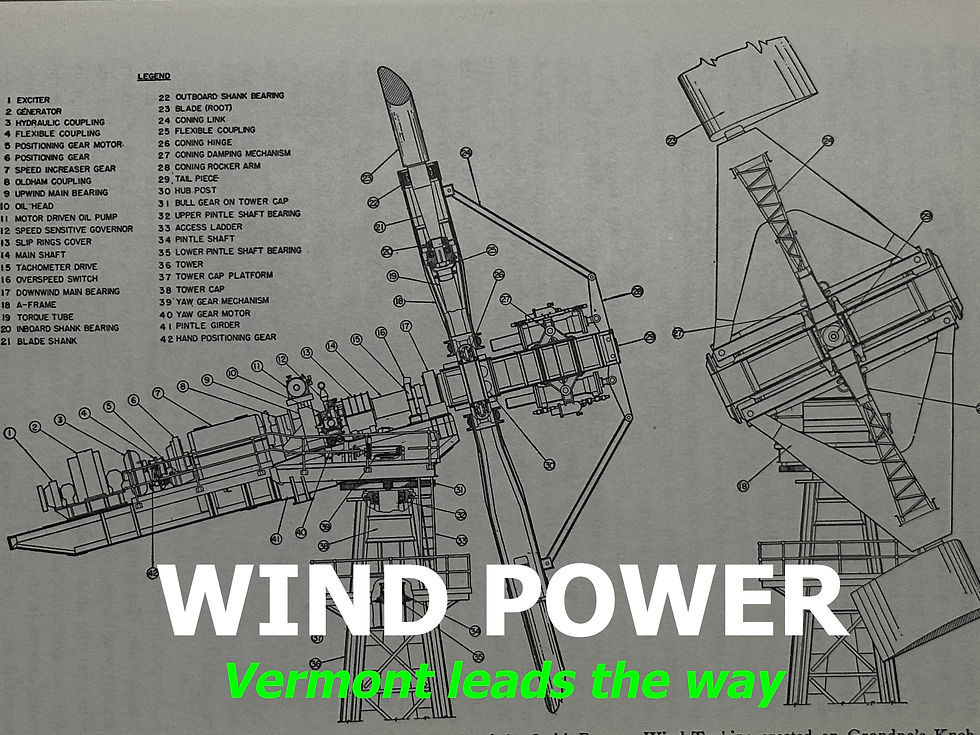 Wind Power: Vermont Leads