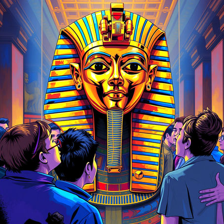 King Tutankhamun's Gold Mask