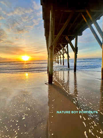 Pier Love, Surf City, NC.