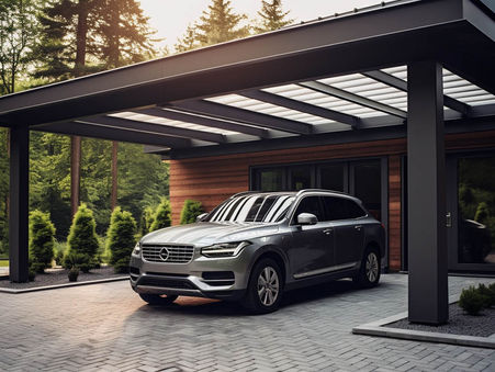 Choosing the perfect roofing material for a metal carport