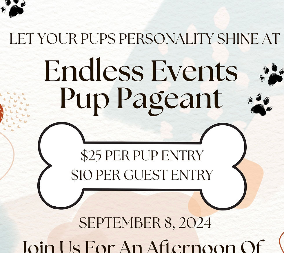 Endless Events Pup Pageant Show