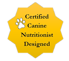Certified Canine Nutritionist Designed