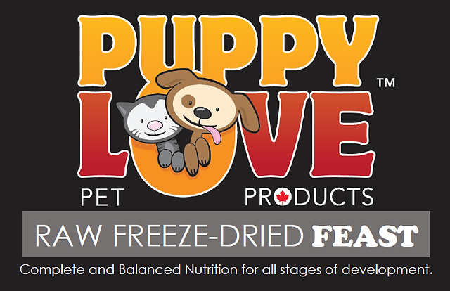 Shop Premium Freeze-Dried Dog Food Canada | Puppy Love Pet Products