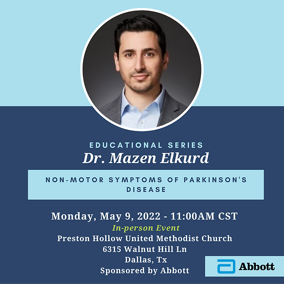 Educational Series in Dallas - Dr. Mazen Elkurd
