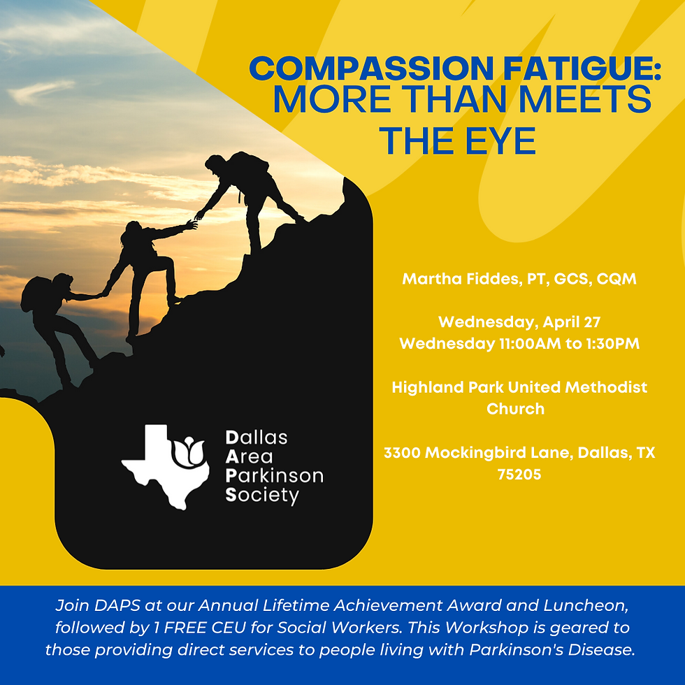 Compassion Fatigue: More than Meets the Eye