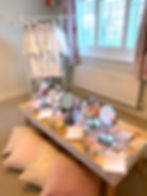 spa party picnic table