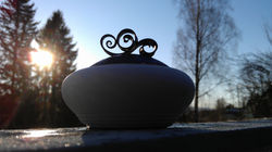 Vessel with Copper Lid