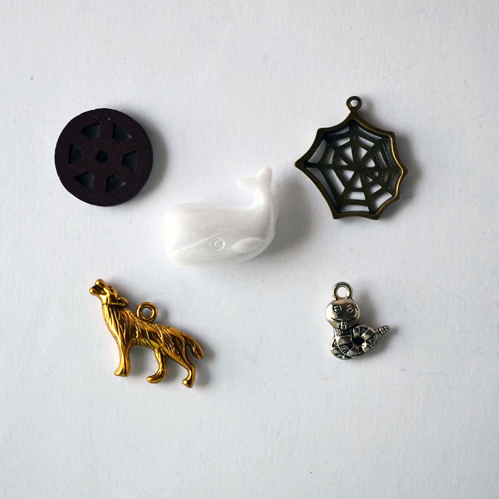 Thumbnail: Letter W I spy trinkets, ABC alphabet box fillers by TomToy