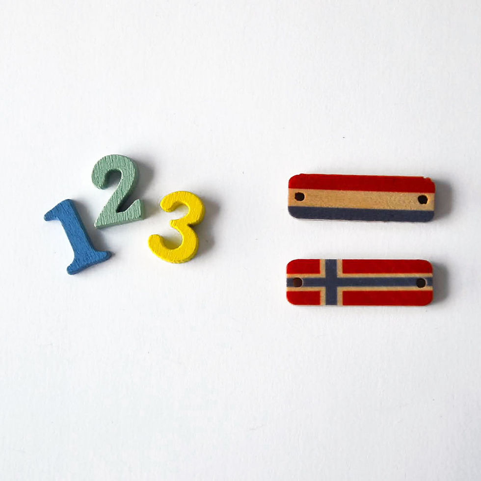 Thumbnail: Letter N I spy trinkets, ABC alphabet box fillers by TomToy