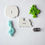 Thumbnail: Letter T trinkets, 1-3cm, 5 objects