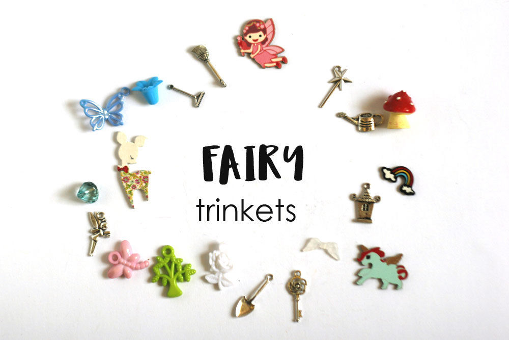 Fairy Theme I Spy trinkets, 1-3cm, Set of 20