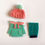 Thumbnail: Winter Dressing set for Felt "paper" doll