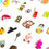 Thumbnail: I spy trinkets Collection #6, 1-4cm, Set of 50 trinkets