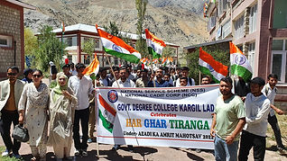 Tiranga Rally in college premises